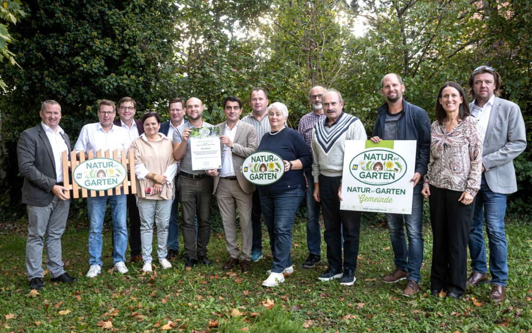 Kleinregion mit Vorbildwirkung: „10vorWien“ ist „Natur im Garten“ Region